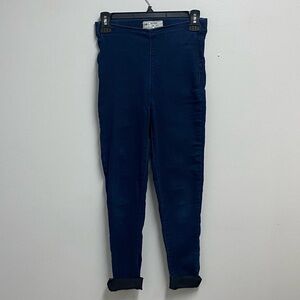 FREE PEOPLE navy blue jeggings size 24